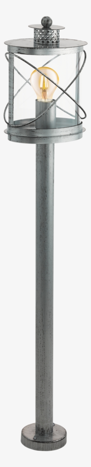 Hilburn Outdoor Lampost Tall Silver Eglo O Wietlenie