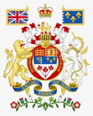 An Illustration Of The Royal Coat Of Arms Of Canada - Royal Standard Of Canada