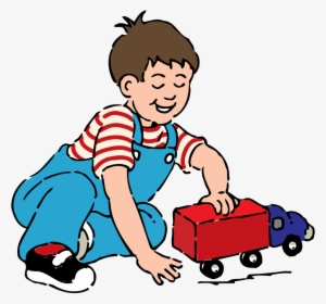 Liberal Memorial Library - Boy Playing Clipart