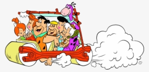 Flintstones Family - Flintstones In A Car