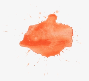 Orange Transparent Watercolour - Water Colors Orange Transparent