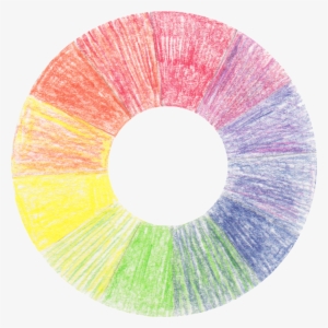 You Can See The Individual Colors That Were Used - Colour Wheel Colouring Pencil
