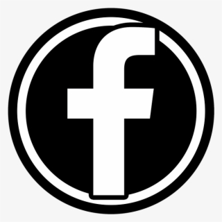 B&w Facebook Icon - Facebook Icon Png File