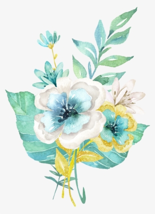 Boho Vector Watercolor - Transparent Watercolor Png Flowers