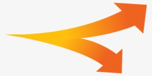 Direction Icon Png - Orange Arrows