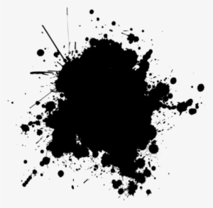 Paint Splatter Google Search - Black Splash Png