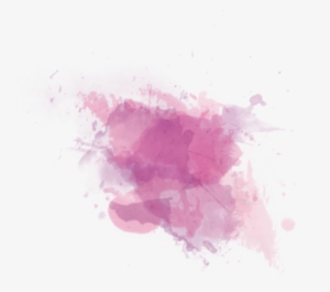 Ftestickers Paint Watercolor Splatter Pink - Watercolor Splash Png