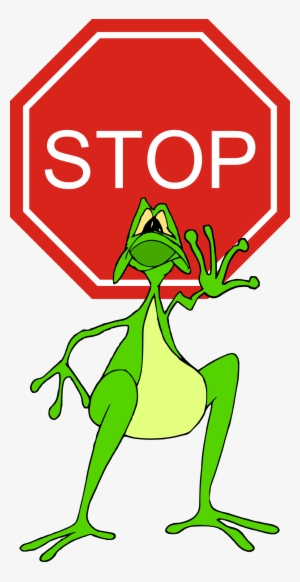 This Free Icons Png Design Of Stop Sign And Frog