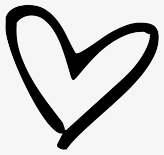 Marker Heart Blackheart Doodle Black Hearteu Tumblr - Corazon Png