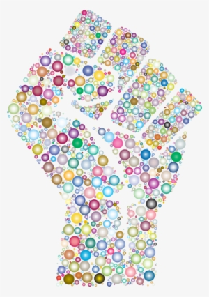 Computer Icons Drawing Watercolor Painting Fist - Png Colorful