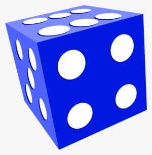 Bunco Panda Free Images Buncodiceclipart - Blue Dice Png
