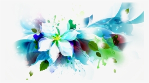 Abstract Flowers Png Banner Freeuse - Artistic Flower
