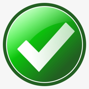 Free Vector Green Checkmark Clip Art - Green Circle Check Mark