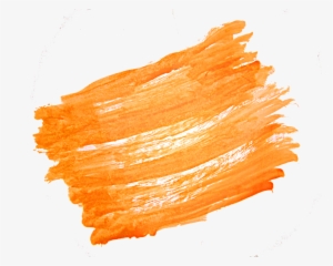 Watercolour Splatter Png - Orange Watercolor Splash Png