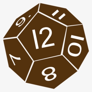 This Free Icons Png Design Of D12 Twelve Sided Dice