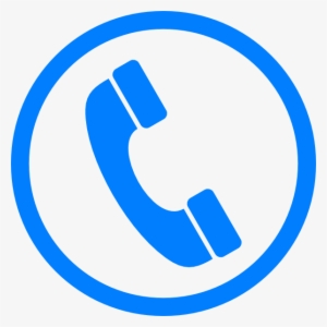 Download - Phone Icon Vector Blue