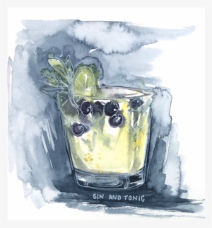 #art #illustration #watercolour #painting #ginandtonic - 011 Dainfern By The Baron