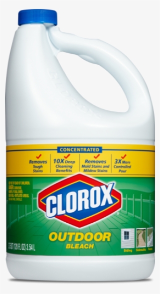 Clorox Concentrated Outdoor Bleach For Cleaning, 120