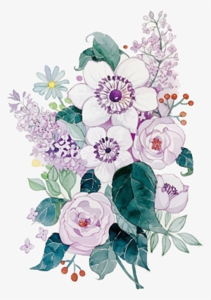 Clipart Royalty Free Floral Design Flower Painting - Best Watercolor Flower Png