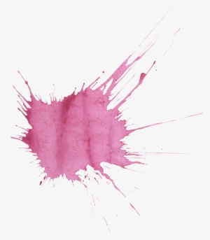 Clipart Royalty Free Library Purple Watercolor Splatter - Pink Paint Splatter Png