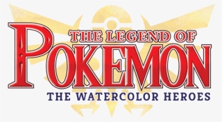 The Legend Of Pokemon The Watercolor Heroes - Blue Sky And Cloud Landscape Art Wall Poster 24x18