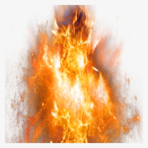 Explosive, Fire, Bomb - Fire Explosion On Transparent Background