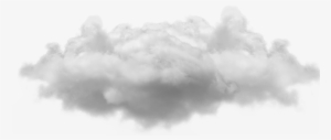 Small Single Cloud - Transparent Background Cloud Png
