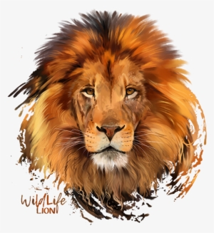 Lion By Kajenna - Leon Acuarela