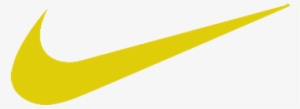 Nike Logo Free Download Png - Yellow Nike Logo Transparent