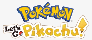 Pokémon Lets Go Pikachu Logo - Pokemon Let's Go Eevee Logo