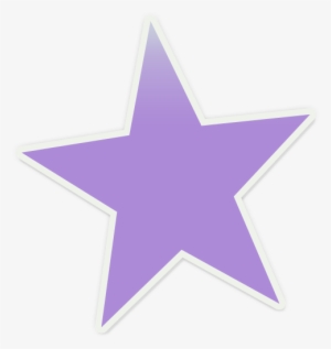Lavender Clipart Star - Light Purple Stars Clipart