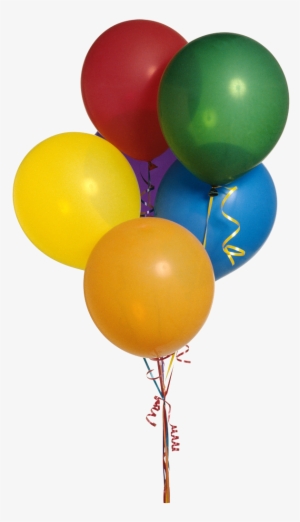 Five Balloons - Globos Para Photoshop
