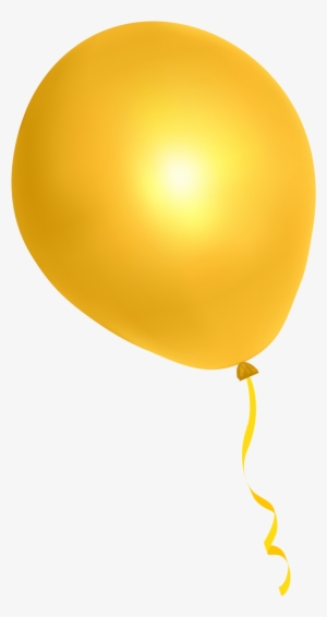 Yellow Balloon Png Image - Yellow Balloon Transparent Background