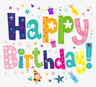 Happy Birthday Transparent Png - Cute Happy Birthday Png