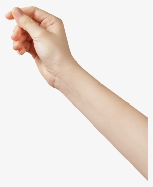 Personwomans Hand - Hand Holding Something Png
