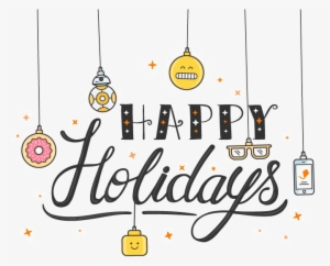 Happy Holidays Png Transparent Image - Happy Holidays Email Gif