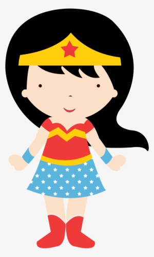 Wonder Woman Baby Clipart