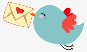 This Free Icons Png Design Of Cute Mail Carrier Bird