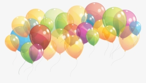 Birthday Party Balloons Png Clipart - Birthday Party