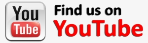 Youtube Youtube Subscribe Png - Find Us On Youtube Button