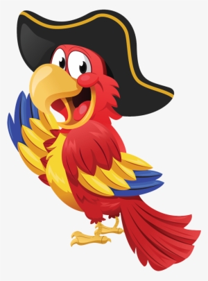 Pirate Parrot Png Clipart - Pirate Parrot Png