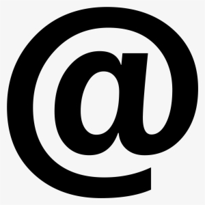 This Is The "at" Symbol For Email - Email Icon