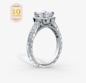 This Architecturally Stunning Classic Is A Halo Engagement - Ring