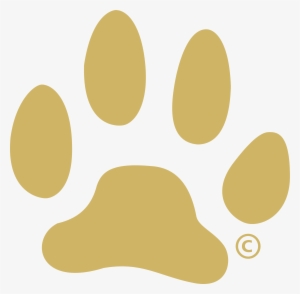 Paw Png Graphic Transparent Library - Blue
