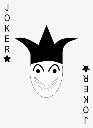 File Cards Black Wikimedia Commons Open - Playing Cards Joker