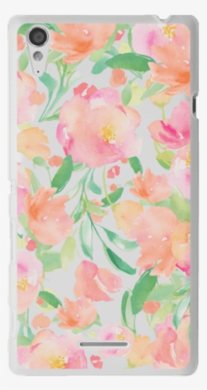 Cute Watercolor Flower Iphone Case - Floral Design