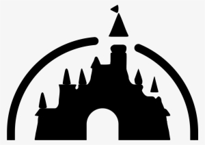 Download Watercolor Disney Castle Silhouette Transparent PNG - 466x802 - Free Download on NicePNG