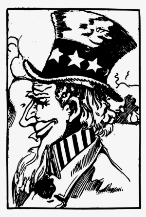 Clipart Creepy Uncle Sam Png Creepy Uncle Sam - Uncle Sam