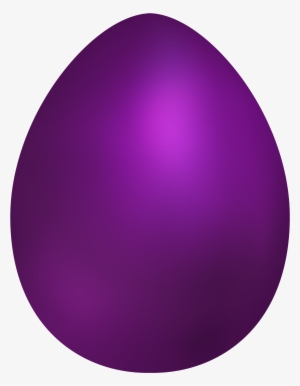 Purple Easter Egg Png Clip Art - Egg Clipart Easter Egg Free