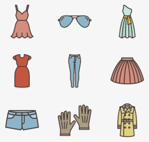 Clothes Icons - Fashion Color Icon Png